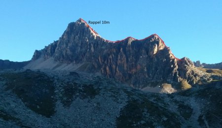 Arête SSE du Pic de la Moulinière