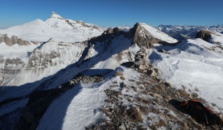 La belle ligne de crête de la Rama