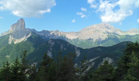 Mont Aiguille et Grand Veymont