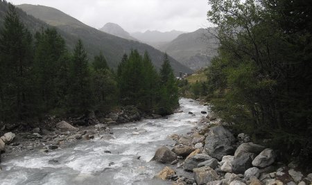 L’Isère dans la grisaille