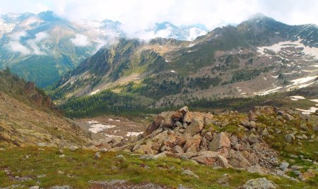 La vue au Col du Barn