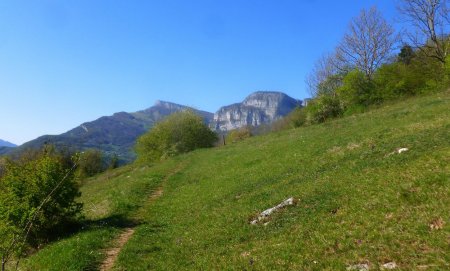 Face au Nivolet et au Peney