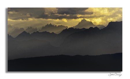 Les aiguilles de Chamonix s’enflamment !