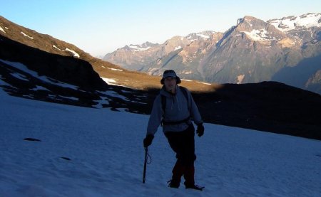 Sur le Glacier de l’Arcelle.