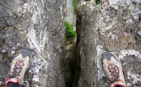 Les Hautes Crevasses sont plutôt étroites...