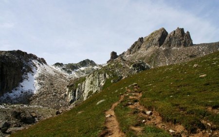 Vers le col du Grand Fond