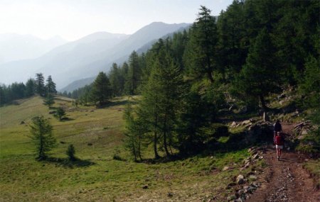 Descente vers Fontcouverte