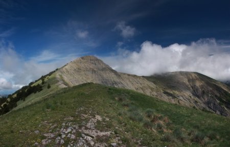 Les 2 sommets et le parcours de crêtes