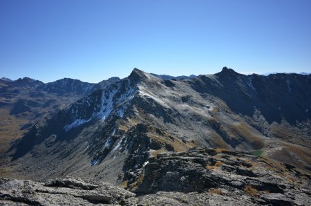 Roche Château et la pointe de Rochachille