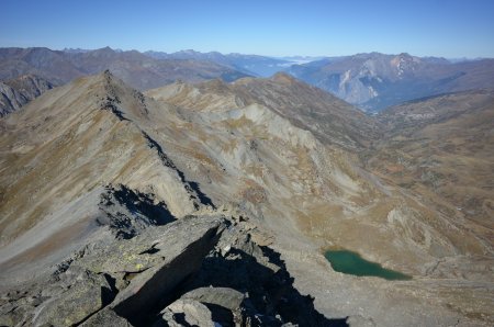 La Pointe de la Pissine et le Lac Izi