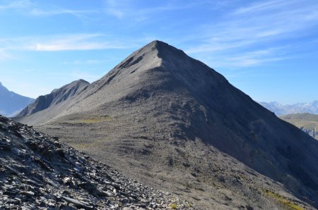 Le Grand Agnelin (ou Cime des Torches) une fois le petit Agnelin atteint