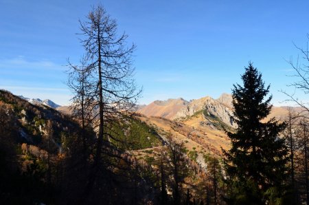 Vue vers la Baisse d’Ourne