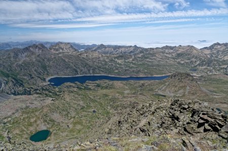 Estany dels Forats et l’Étang de Lanoux