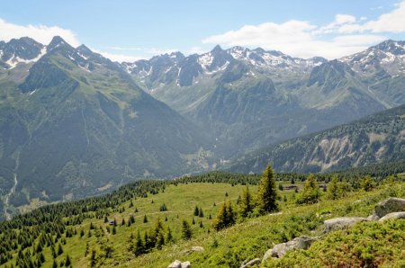 Vers les 7 Laux et le Rocher Blanc