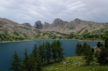 Le Lac et les Tours d’Allos