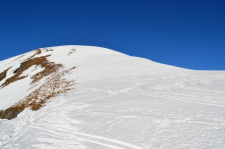 Raide montée pour rejoindre cette croupe