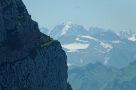 Aiguille Verte, Grandes Jorasses et Dôme de Rochefort