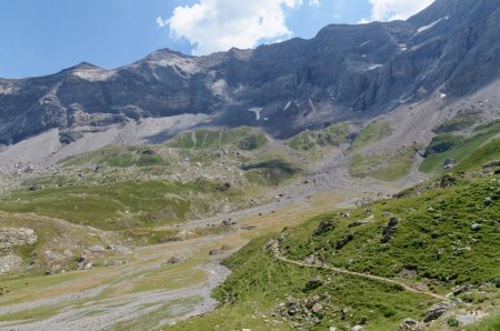 Le fond plus calme du cirque