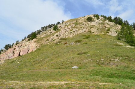 La montée vers le Fort