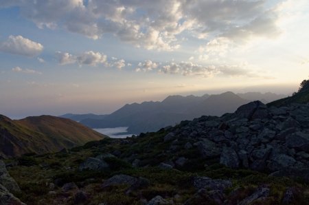 Mer de nuage sur la vallée du Gave de Pau