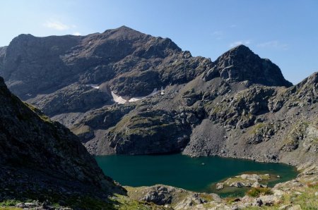 Lac du Petit Domènon et la Grande Lauzière