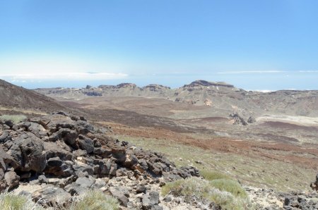 Vue sur la caldeira