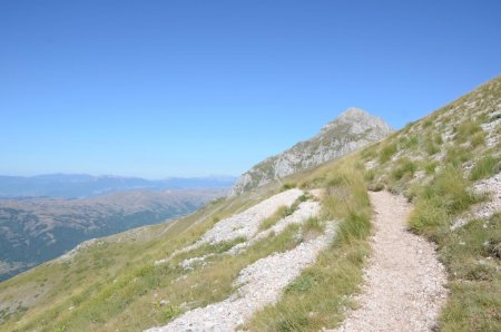 Premier aperçu du Pizzo Cefalone