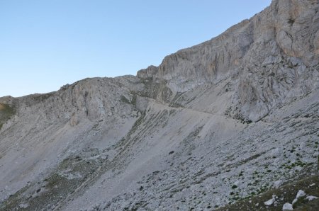 Sella del Brecciaio en vue