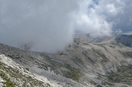 La nebbia monte plus vite que moi ... 