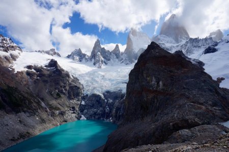 Laguna Sucia et Fitz Roy.