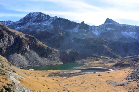 Lac de la Corne ... mais pas d’abondance d’eau.