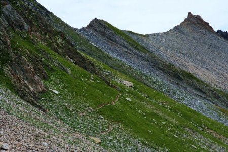 Sentier après la Tête des Fours