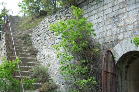 A l’intérieur du site