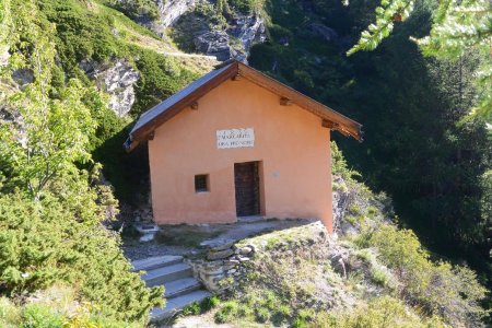 Sympathique chapelle du hameau de Malrif