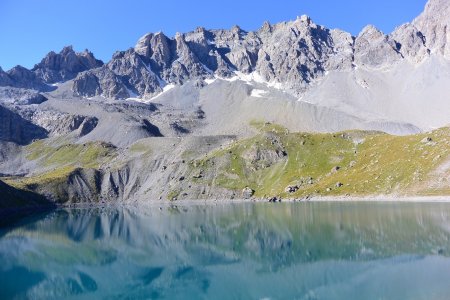 Nous y voici ; quel calme !