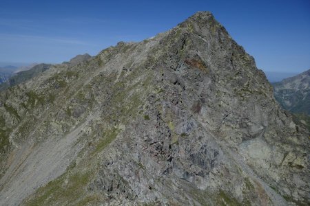 Le Pévou, vu du dôme 2600, lors du repérage de Rabah.