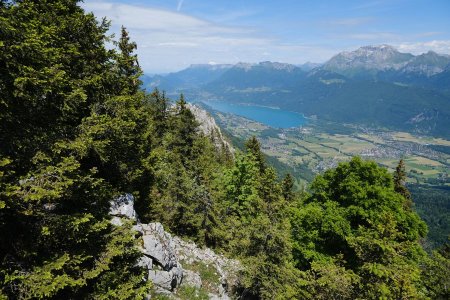 Lac d’Annecy vu du sommet