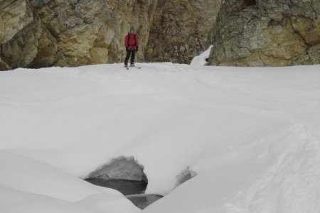 La descente dans le ruisseau