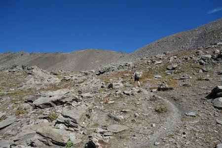 Montée vers le col du grand Cros