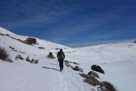 Montée en pente douce