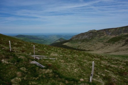 Montée vers le Puy Chavaroche