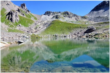 lac de Presset et les 2 cols du grand Fond...