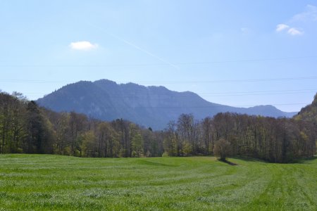 Montagne de Boudry depuis Rochefort