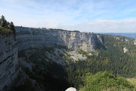 Le Creux du Van, côté Nord