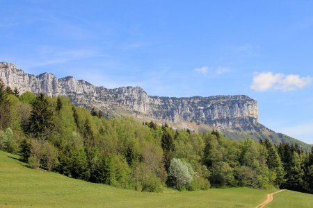 En chemin vers le Col du Granier