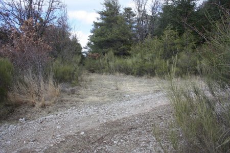 Sentier discret à suivre sur la gauche 4h45