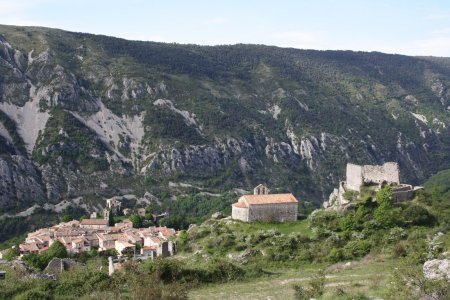 Château et village