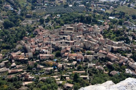 Vue du Baou de St-Jeannet