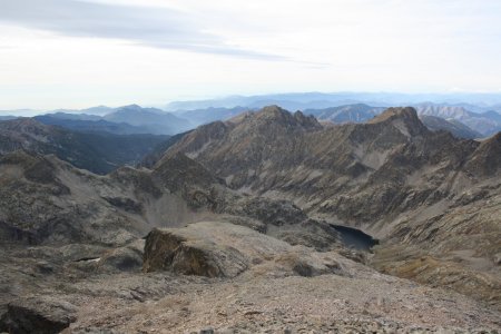 Panorama vers le sud-est