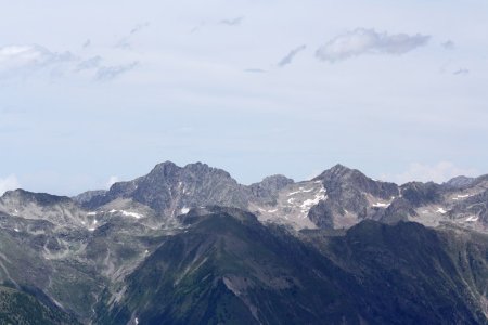 Malinvern, dans le trou Cima Argentera, Cime de Tavels